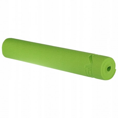 Non-Slip Fitness Mat PVC 4 mm - 173x61 cm, Green