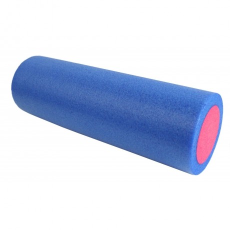 Foam Roller PE 45 cm - Blue/Pink