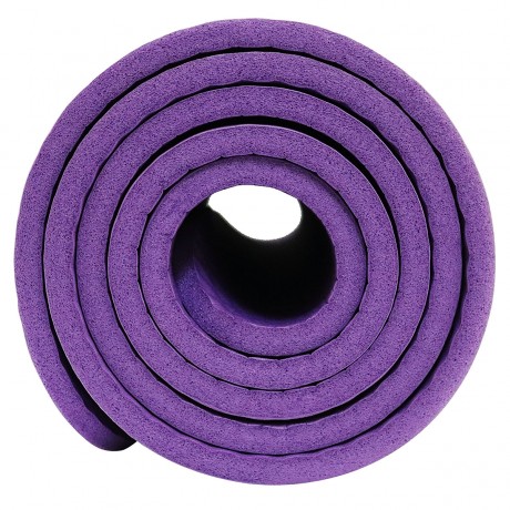 Non-Slip Fitness Mat NBR 1 cm - 180x60 cm, Violet