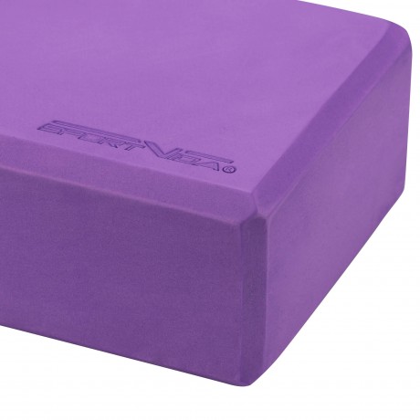 Yoga Foam Block - Violet, 2 pcs.