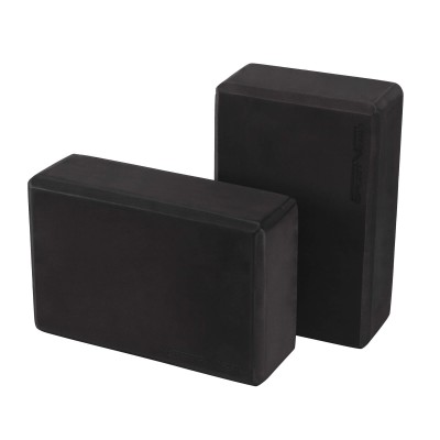 Yoga Foam Block - Black, 2...