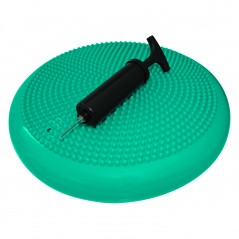 Inflatable Massage Pillow 34 cm - Green (Pump in Set)