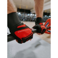 Rękawice sportowe - Czarno-Czerwone