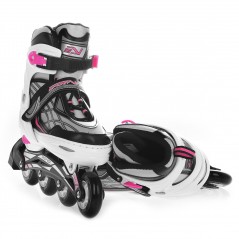 Adjustable Inline Skates With Ice Blades 4-in-1 Size 35-38  White