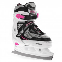 Adjustable Inline Skates With Ice Blades 4-in-1 Size 35-38  White