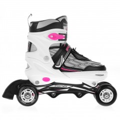 Adjustable Inline Skates With Ice Blades 4-in-1 Size 35-38  White