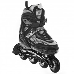 Adjustable Inline Skates With Ice Blades 4-in-1 Size 35-38 Black