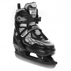 Adjustable Inline Skates With Ice Blades 4-in-1 Size 35-38 Black