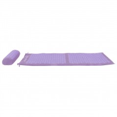 Acupressure Mat With Pillow and Bag - 130x50 cm, Pink