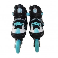 Adjustable 4 in 1 Skates - Size S (35-38), Blue