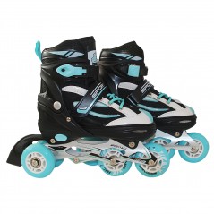 Adjustable 4 in 1 Skates - Size S (35-38), Blue