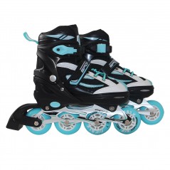 Adjustable 4 in 1 Skates - Size S (35-38), Blue