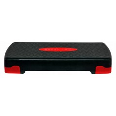 Adjustable 2-level Aerobic Step - 10, 15 cm, Red