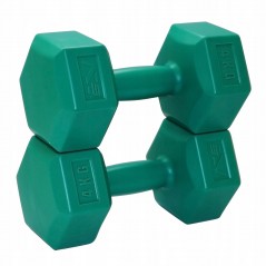 Fitness 4 kg Dumbbells Twin-pack