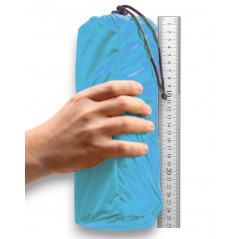 Inflating Camping Mattress - 187x56 cm, Blue