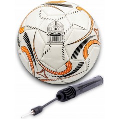 PIŁKA NOŻNA ROZMIAR 5 PIŁKA DO NOGI R. 5 SPORTVIDA + POMPKA