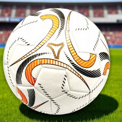 PIŁKA NOŻNA ROZMIAR 5 PIŁKA DO NOGI R. 5 SPORTVIDA + POMPKA